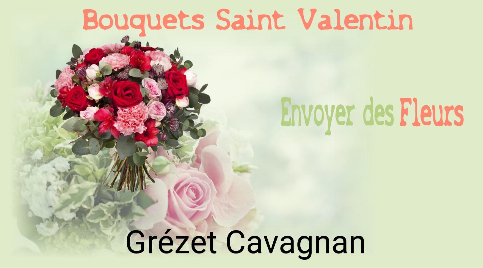 Roses de Saint-Valentin livrées à Grézet-Cavagnan